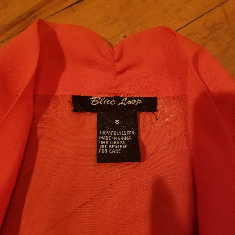 Blue Loop blouse - Picture 3 of 3